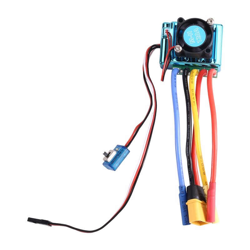 Banana Plug - WOWFU-120A Brushless ESC Speed Controller With