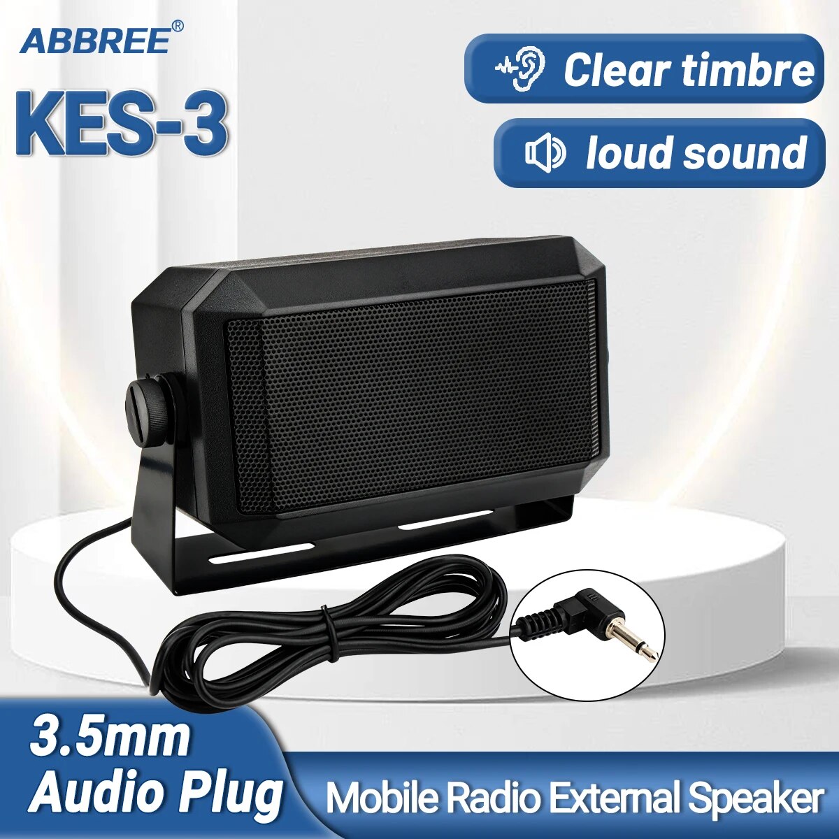 Speaker Terminal - ABBREE Rectangular External Communications Speaker External