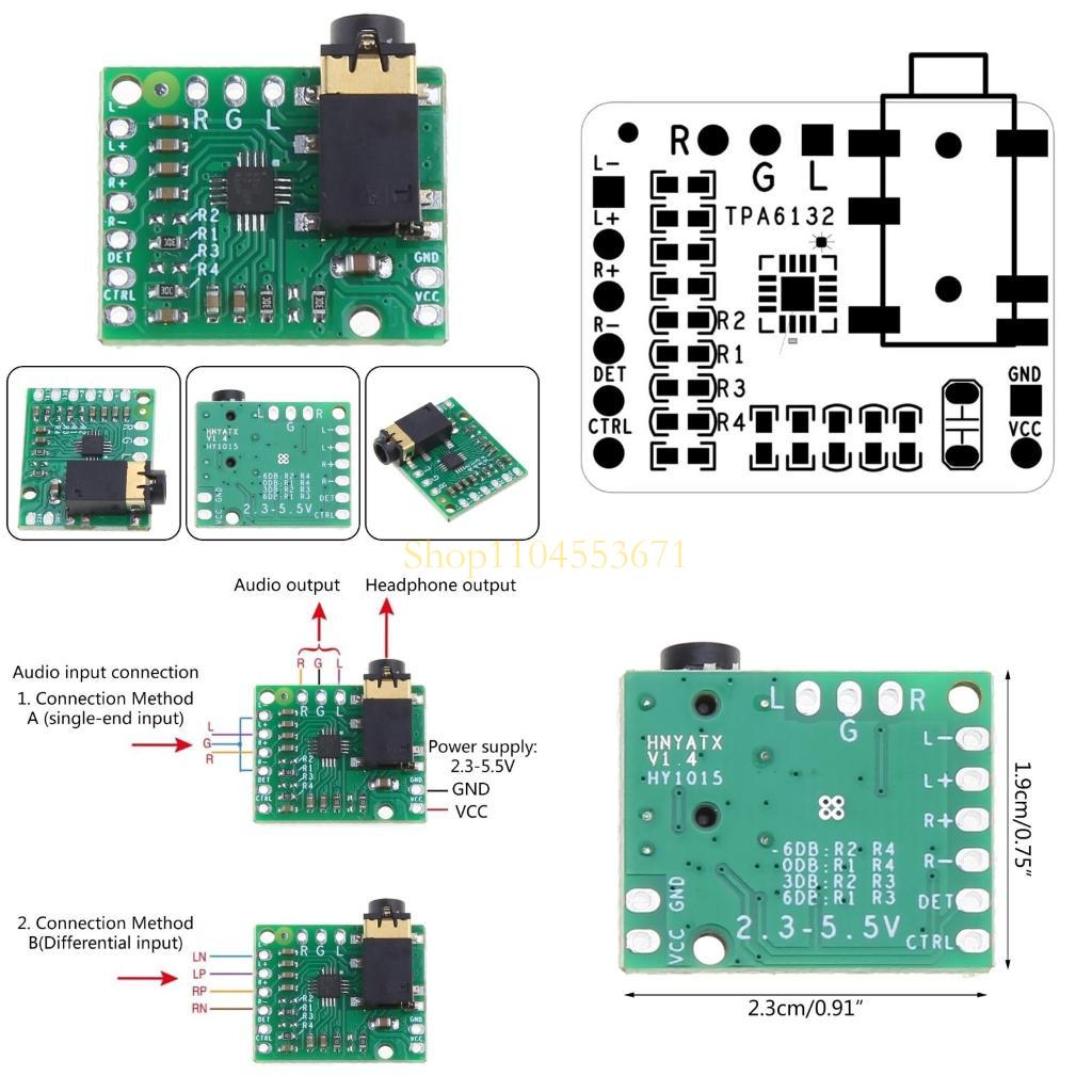 Hifi Amplifier Board - Bán chạy nhất TPA6132 Sự khác