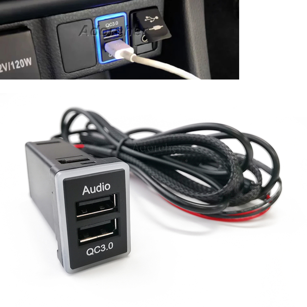 Audio Interface - 1Pc Fast Car Charger Audio QC3.0