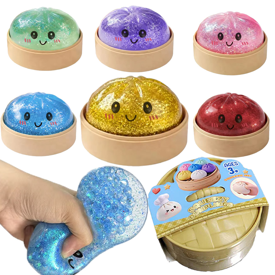 Woofer - NEW Realistic Giant Dumpling Squeeze Toy