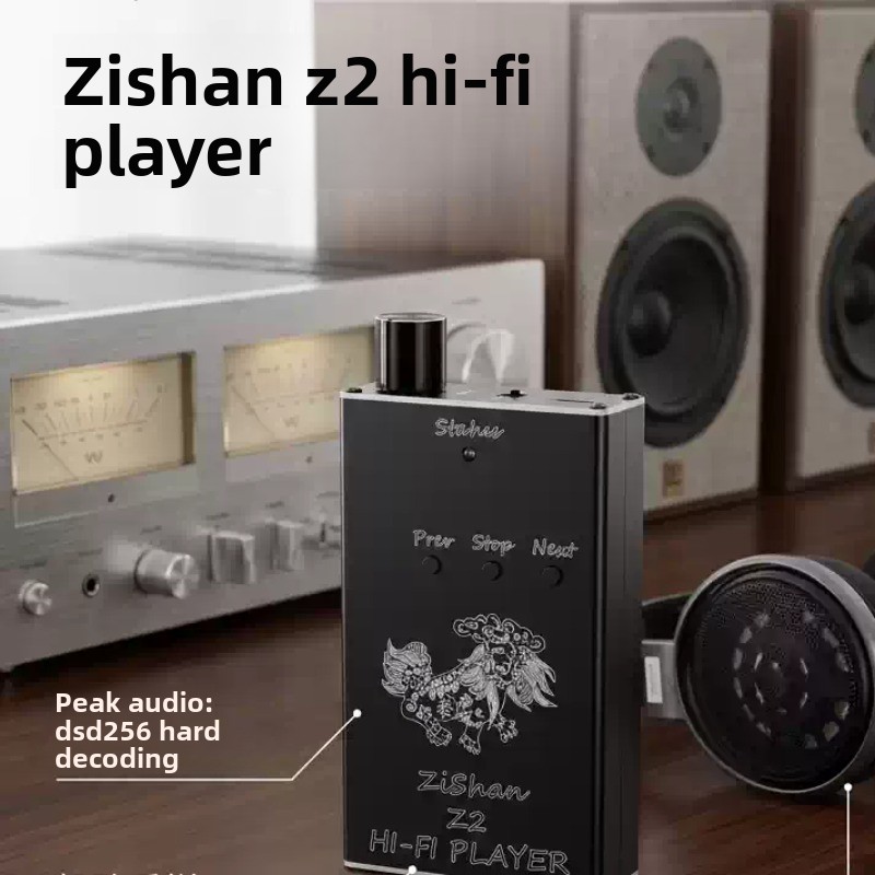 Es9018 Dac - Upgraded Zishan Z2 Portable HiFi Music