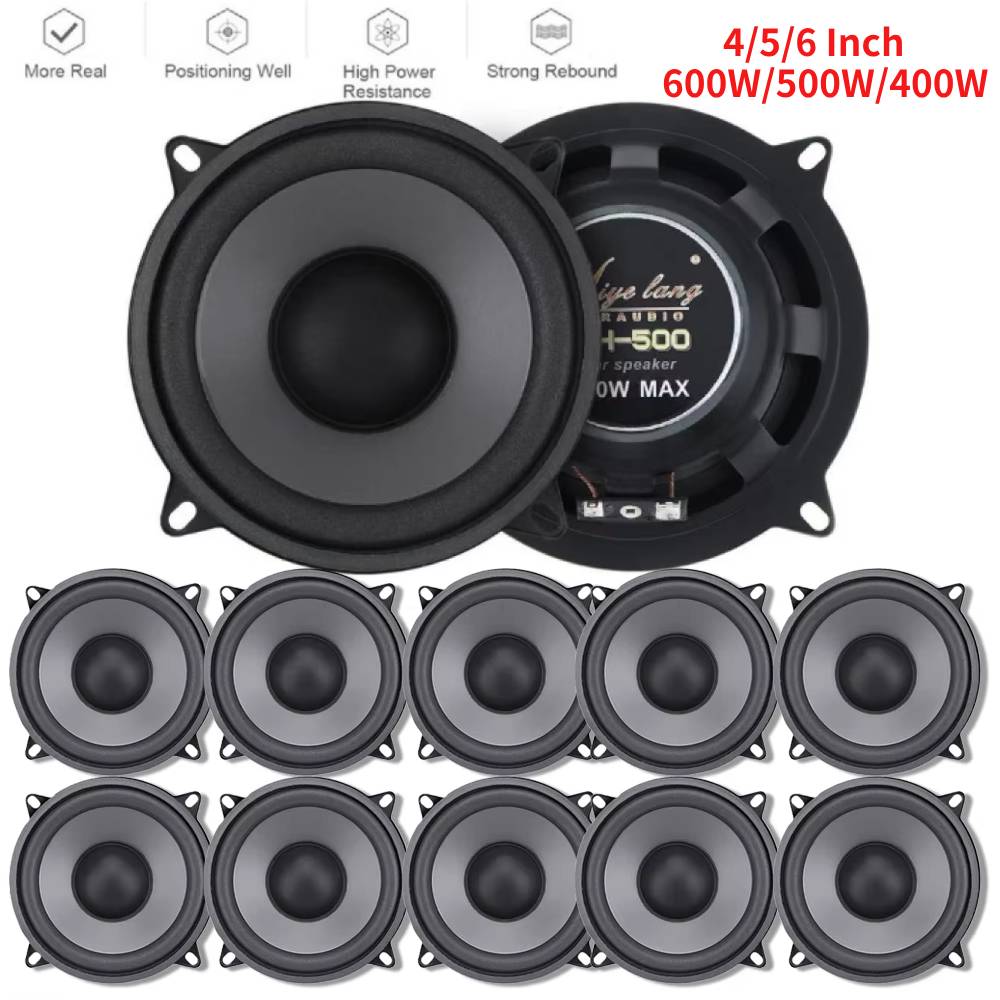 Speaker Crossover - 4/5/6Inch Universal Car HiFi Coaxial Stereo