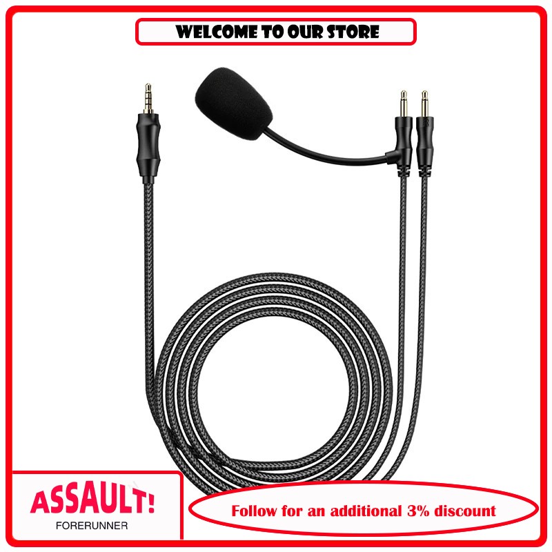 Trs Cable - FiiO LL-3.5A Gaming Earphones with Microphone