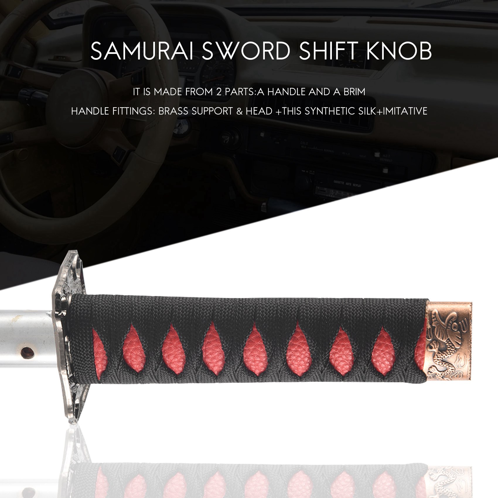 New Universal Samurai Sword Ge - đánh giá và giá Knob Aluminum