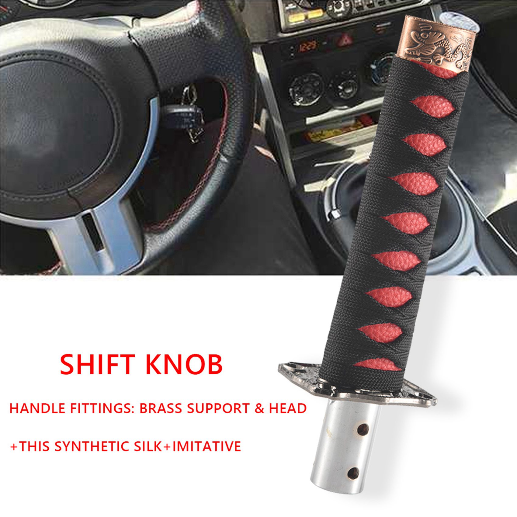 New Universal Samurai Sword Ge - đánh giá và giá Knob Aluminum