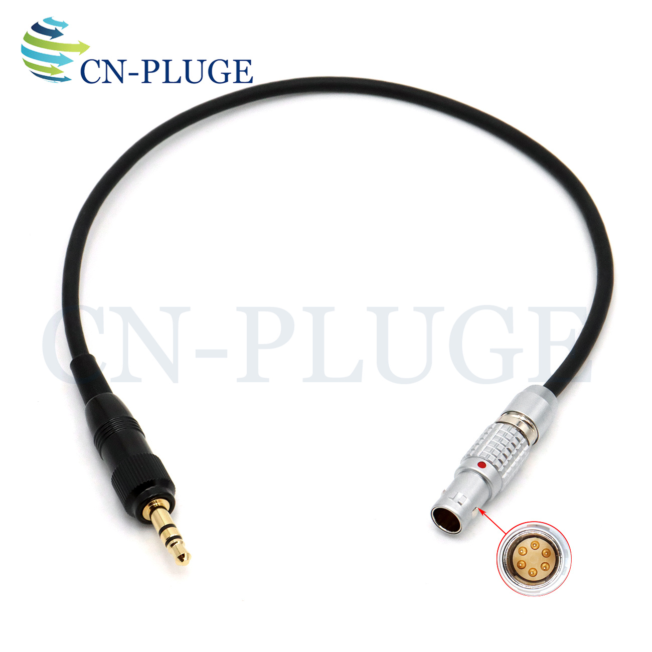 3.5mm TRS with lock To 0B 6pin - đánh giá và giá Trs Cable