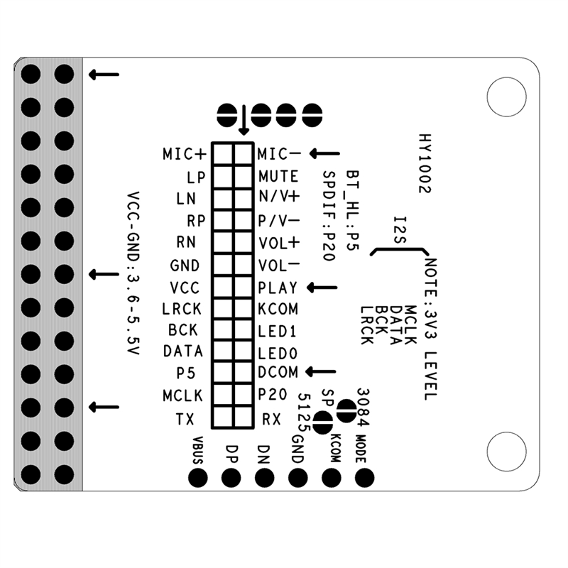 A46M-QCC3034 Bluetooth 5.1 APT - đánh giá và giá Sbc Audio Amplifier