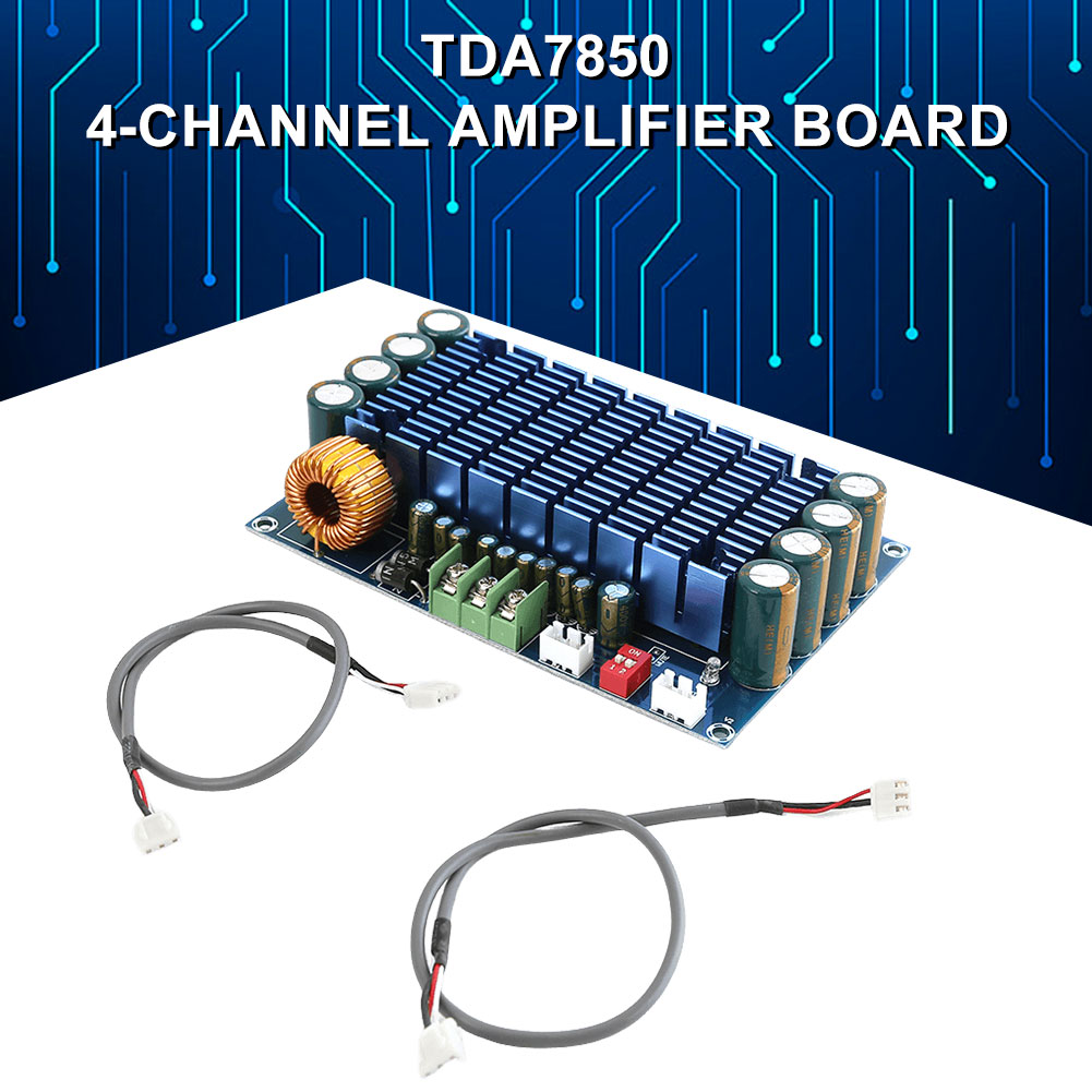 XH-M180 TDA7850 Stereo High Po - đánh giá và giá Audio Amplifier Board