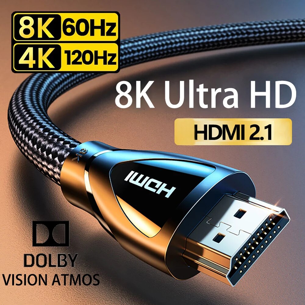 HDMI-Compatible 2.1 Cable Ultr - đánh giá và giá Mdi Cable