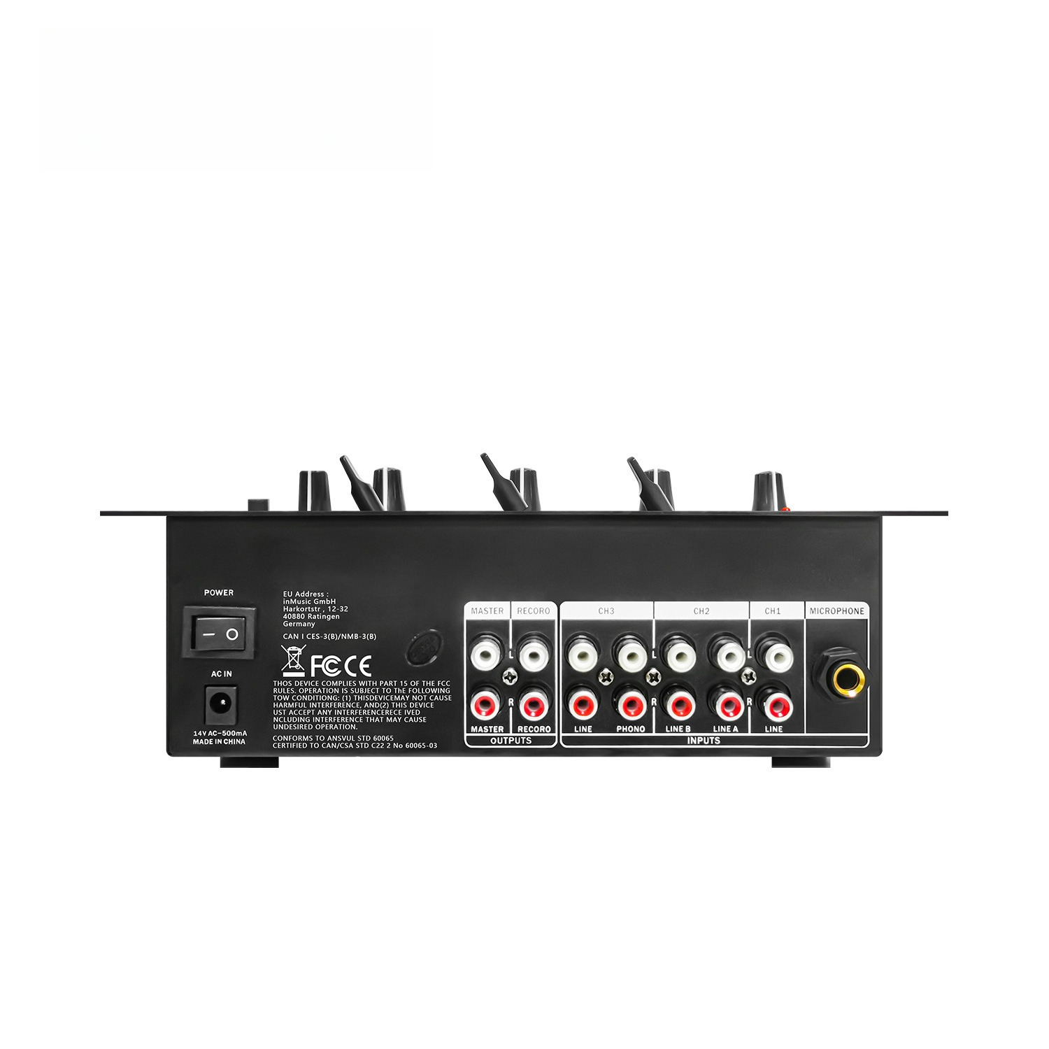 4-Channel DJ Mixer, Profession - đánh giá và giá Audio Interface