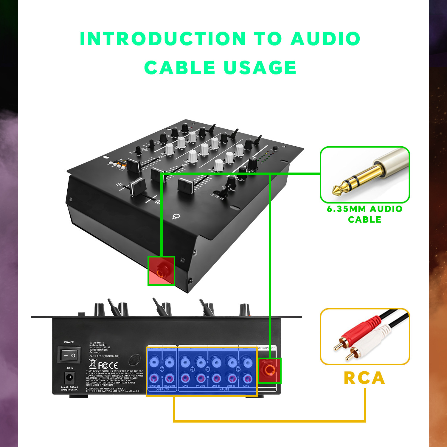 4-Channel DJ Mixer, Profession - đánh giá và giá Audio Interface