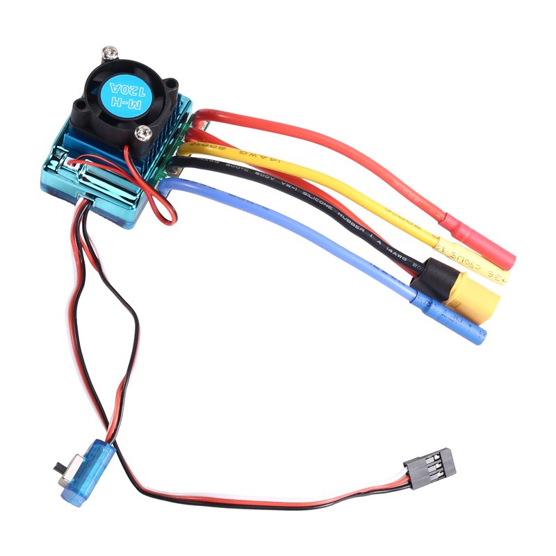 WOWFU-120A Brushless ESC Speed - đánh giá và giá Banana Plug
