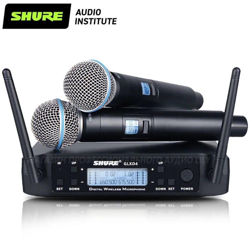 Shure GLXD4 BETA 58A Professio - đánh giá và giá Ribbon Microphone