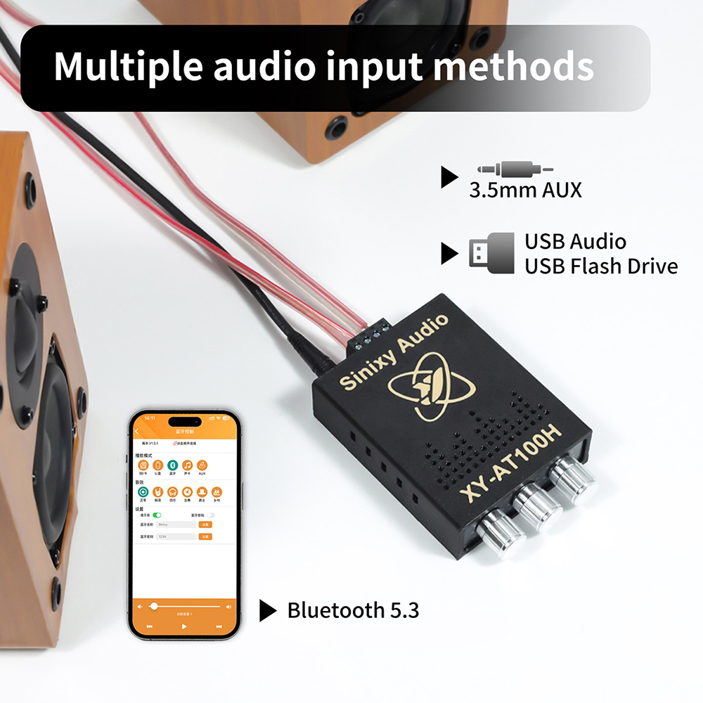 Sinixy Audio XY AT100H TWS Ste - đánh giá và giá Sbc Audio Amplifier