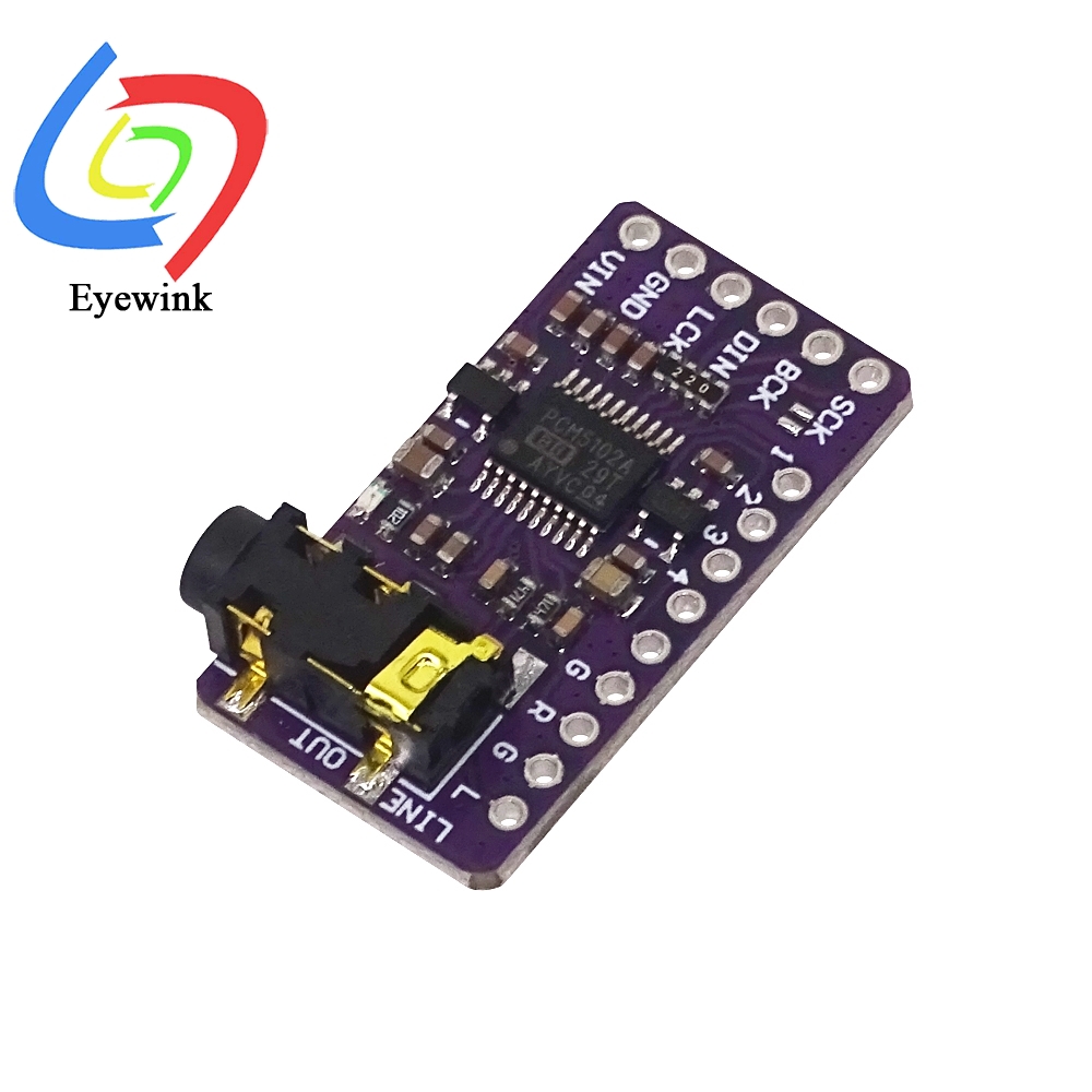 Interface I2S PCM5102A Audio M - đánh giá và giá Pcm5102