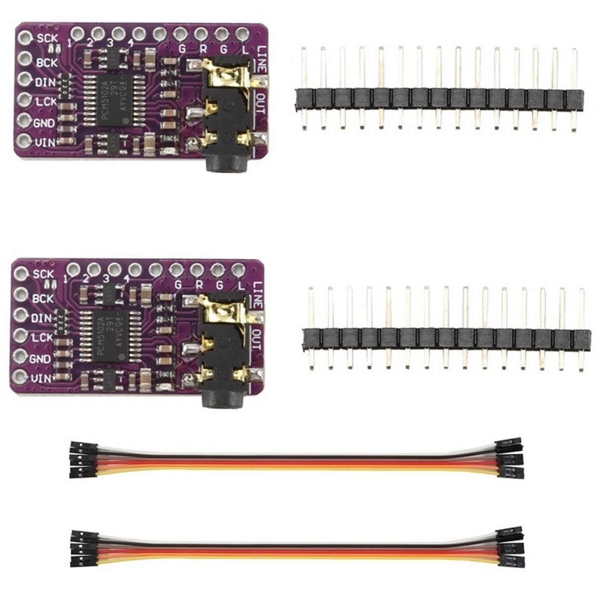 2Pcs IIS PCM5102A Decoder PCM5 - đánh giá và giá Pcm5102
