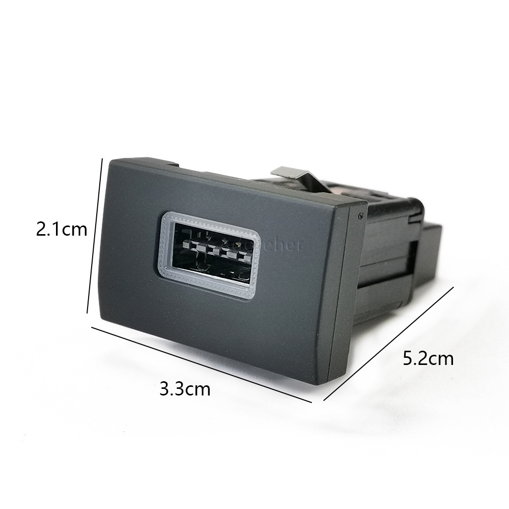 1PC Car USB Input Adapter Sock - đánh giá và giá Audio Interface