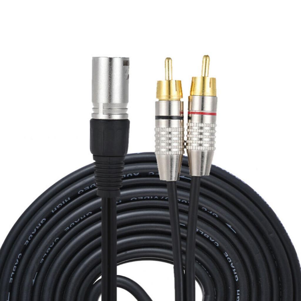 XLR Audio Splitter Cable to Rc - đánh giá và giá Audio Cable Rca