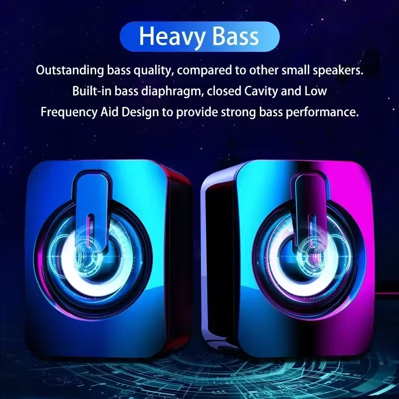Portable Wired USB Speaker HiF - đánh giá và giá Speaker Wire
