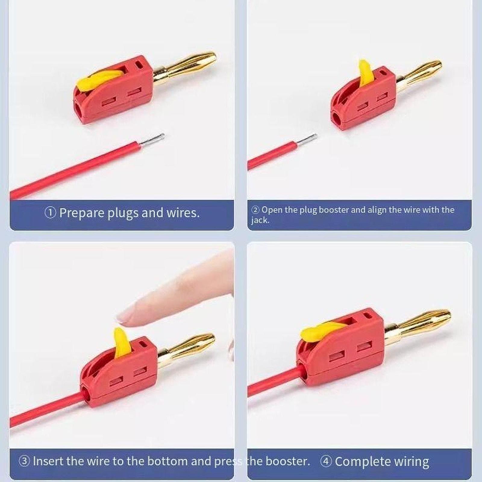 4mm Banana Plug Mini Stackable - đánh giá và giá Banana Plug