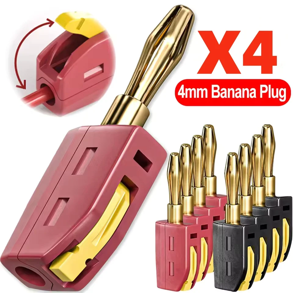 Portable 32A 4mm Banana Plug S - đánh giá và giá Banana Plug