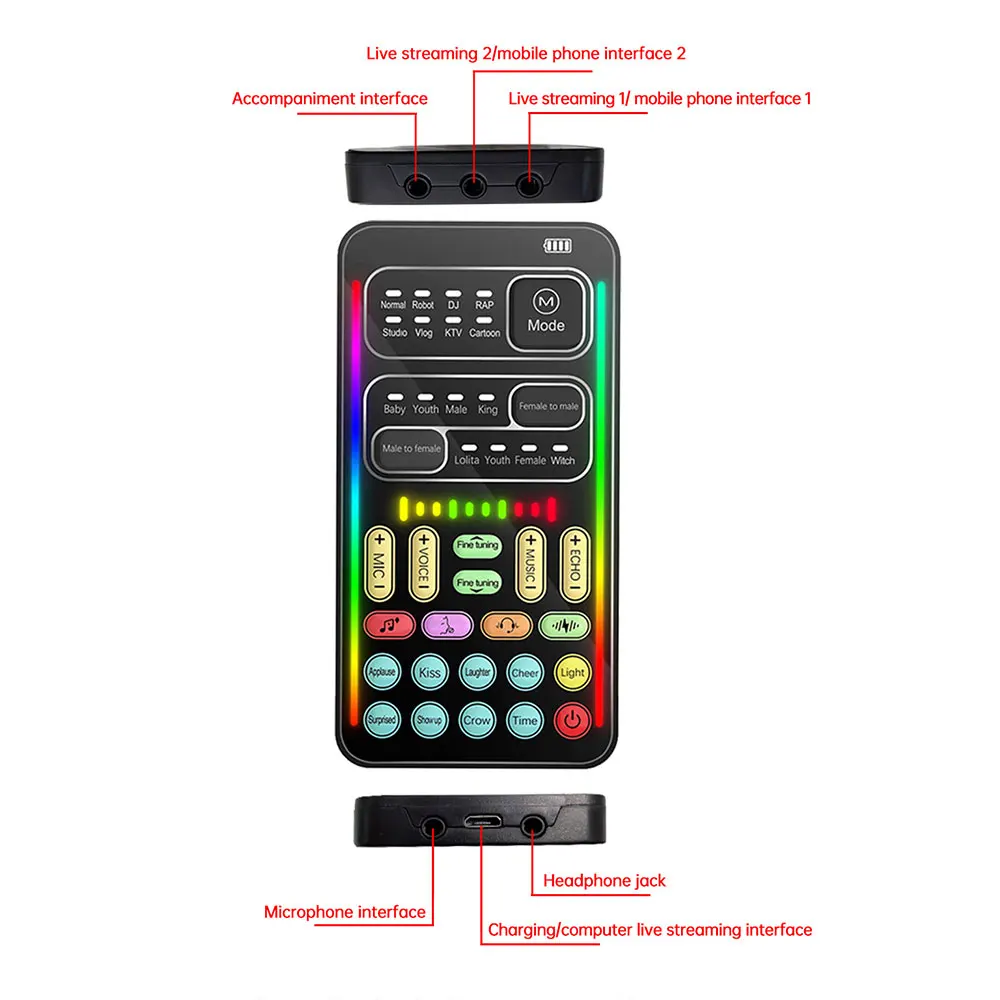 i9 Voice Changer Mini Multiple - đánh giá và giá Condenser Microphone Kit