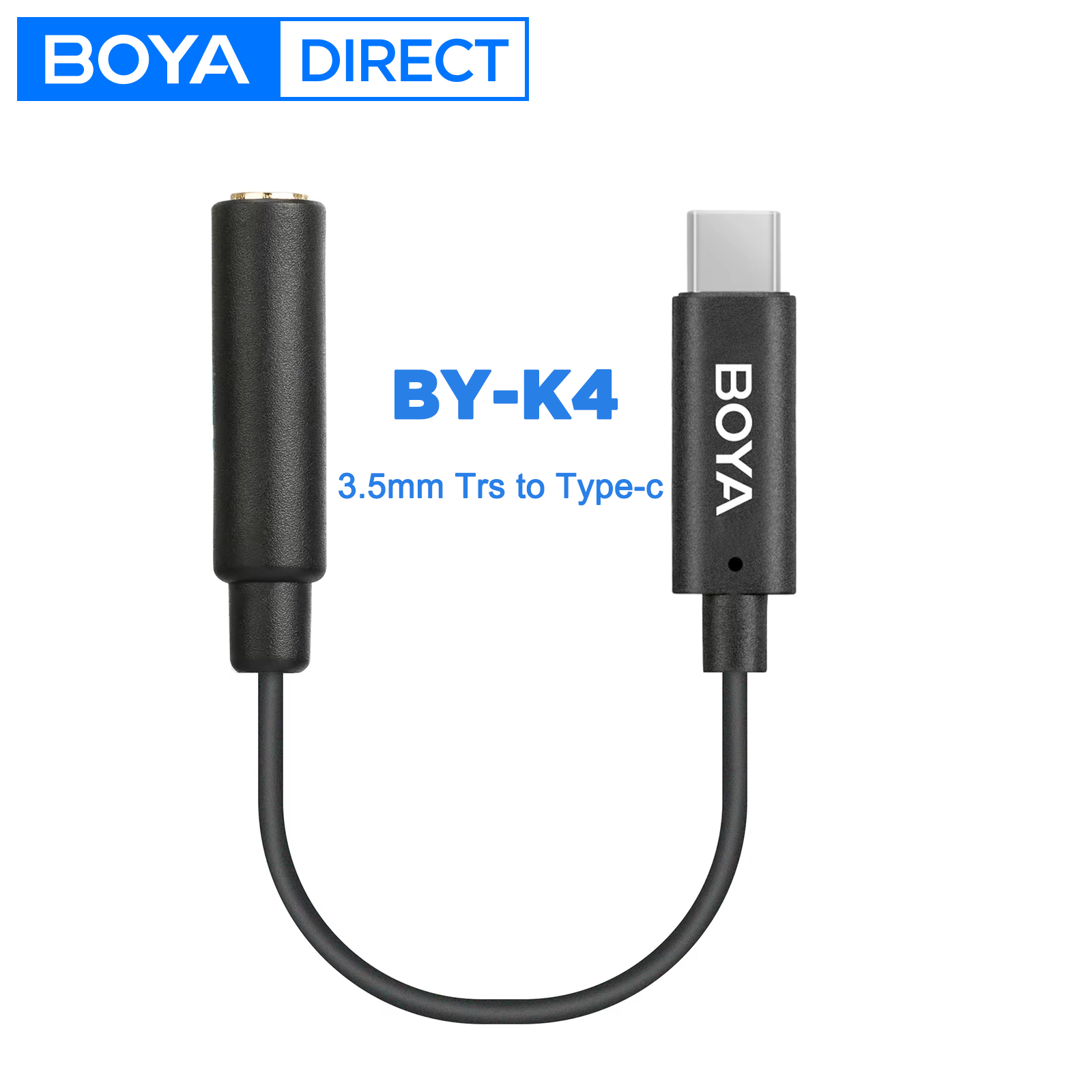 BOYA BY-K4 6cm 3.5mm TRS Femal - đánh giá và giá Trs Cable