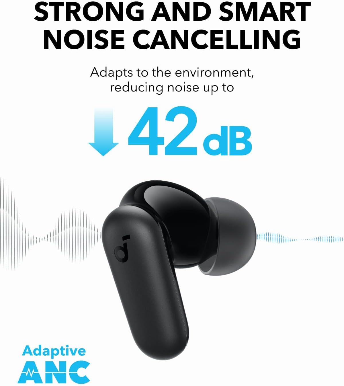By Anker Soundcore P30i Intell - đánh giá và giá Woofer