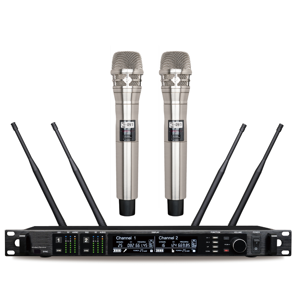 AD4D 2Channel Dual UHF True Di - đánh giá và giá Ribbon Microphone