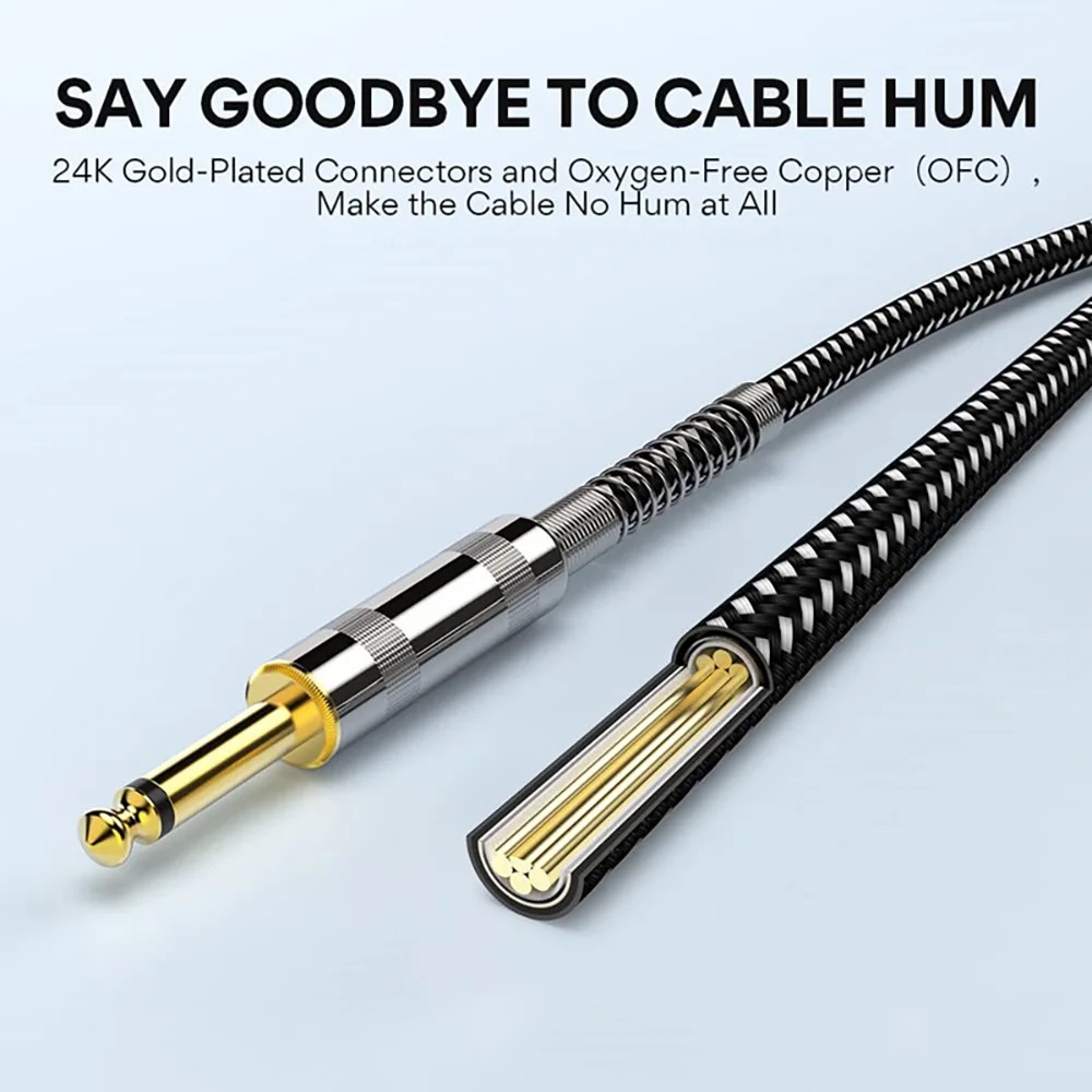 6.35mm Audio Cables TRS 1/4 in - đánh giá và giá Trs Cable