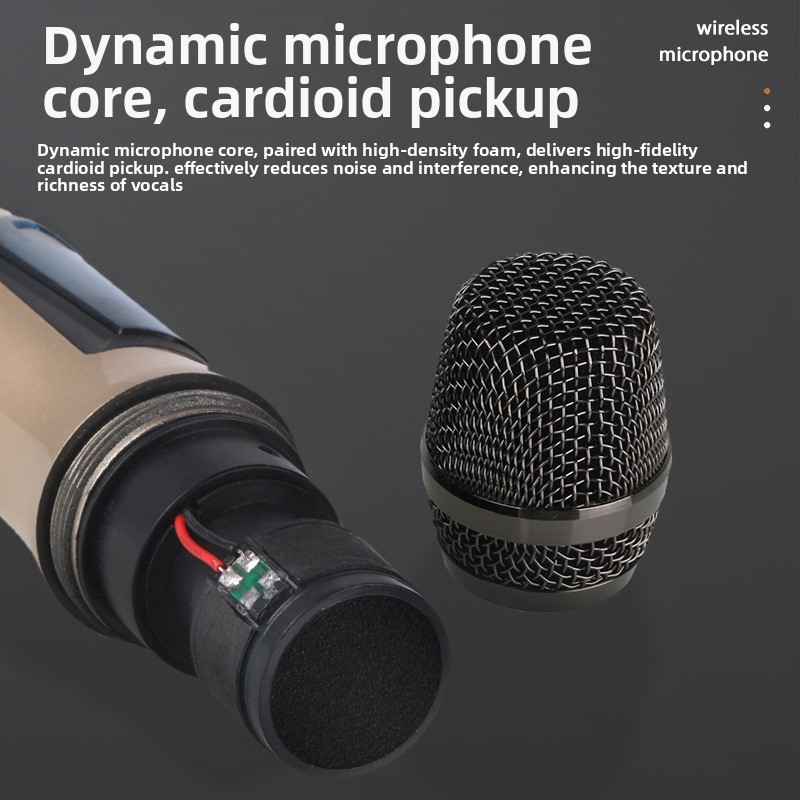 Wireless Microphone 2 Channels - đánh giá và giá Ribbon Microphone