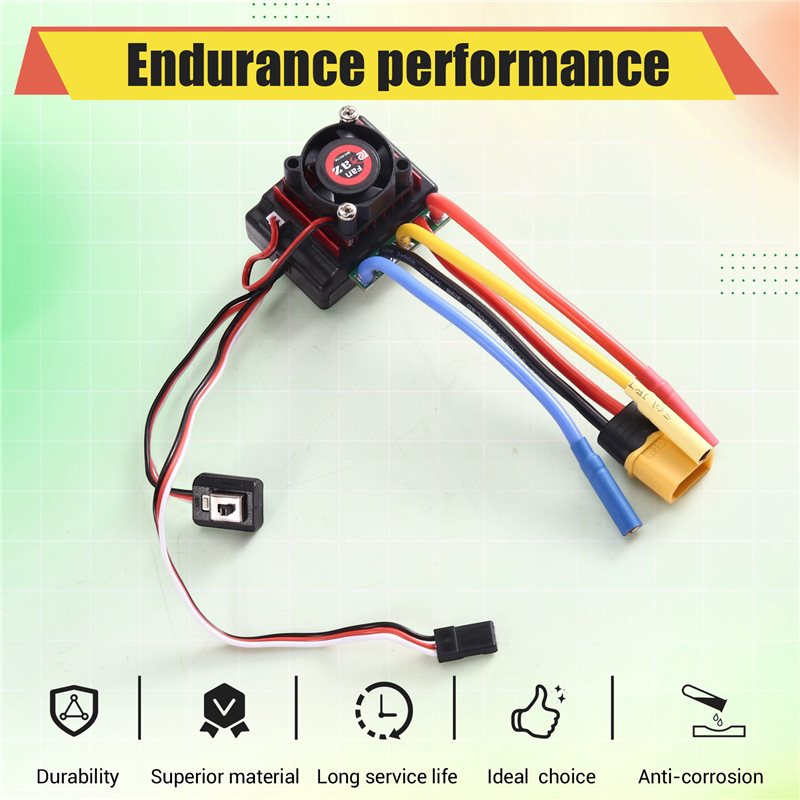 AINY-60A Brushless ESC Speed C - đánh giá và giá Banana Plug