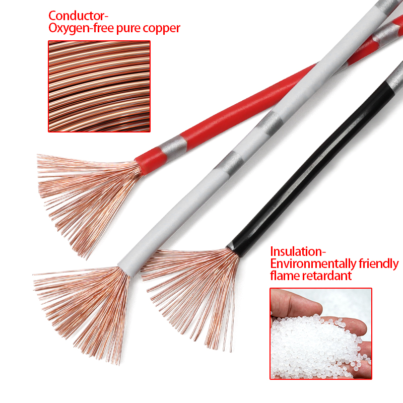 2~50m AVSS Car Wire PVC Insula - đánh giá và giá Audio Jumper Wire