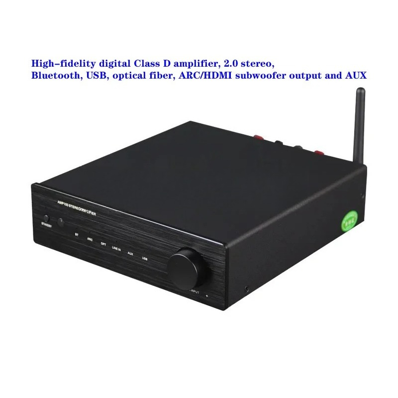 2*50W Class D Digital Amplifie - đánh giá và giá Class D Amplifier