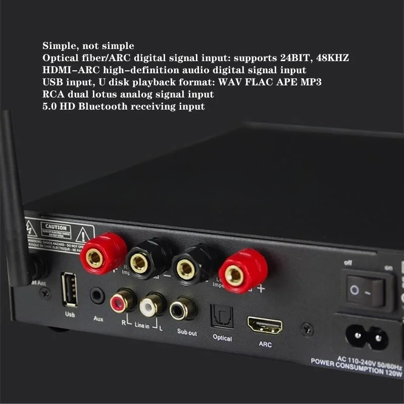 2*50W Class D Digital Amplifie - đánh giá và giá Class D Amplifier