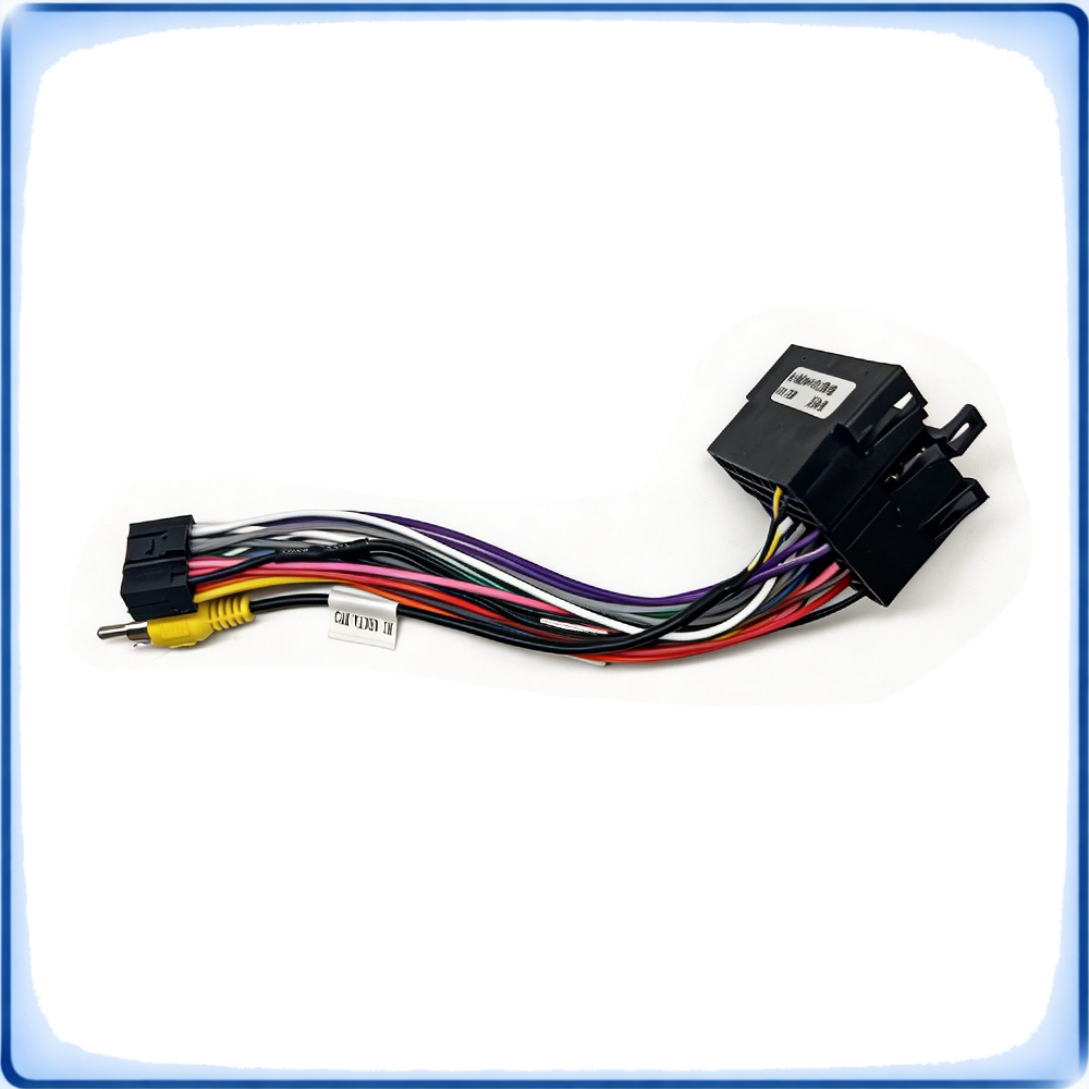 ISO to 16Pin Car Radio Wiring  - đánh giá và giá Audio Cable Rca