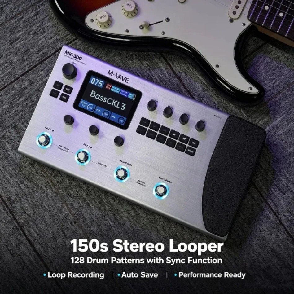 M-VAVE MK-300 Wireless Guitar  - đánh giá và giá Audio Interface