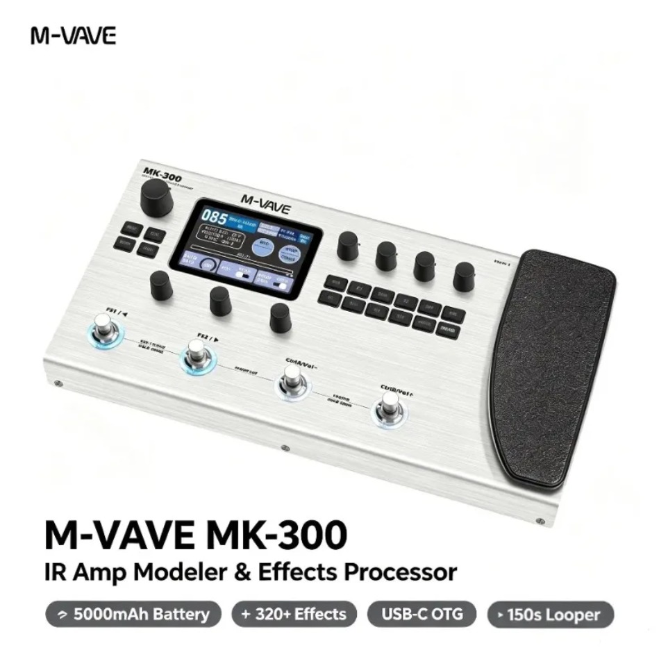 M-VAVE MK-300 Wireless Guitar  - đánh giá và giá Audio Interface