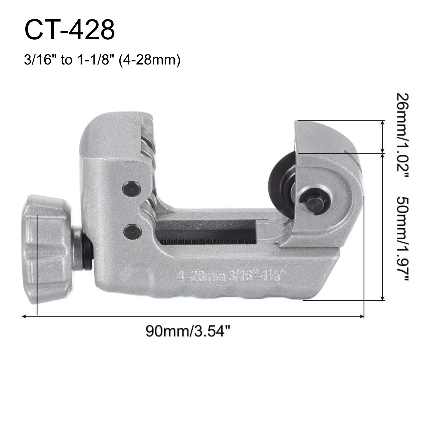4-28MM Bearing Pipe Cutter Stu - đánh giá và giá Knob Aluminum