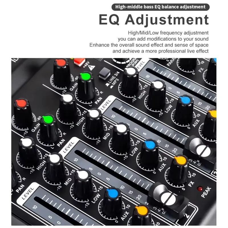 Audio Mixer Sound Board Consol - đánh giá và giá Audio Interface