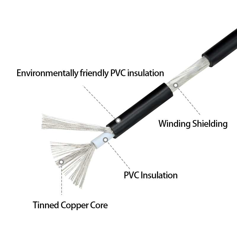 1~10M UL1185 PVC Shielded Wire - đánh giá và giá Audio Jumper Wire