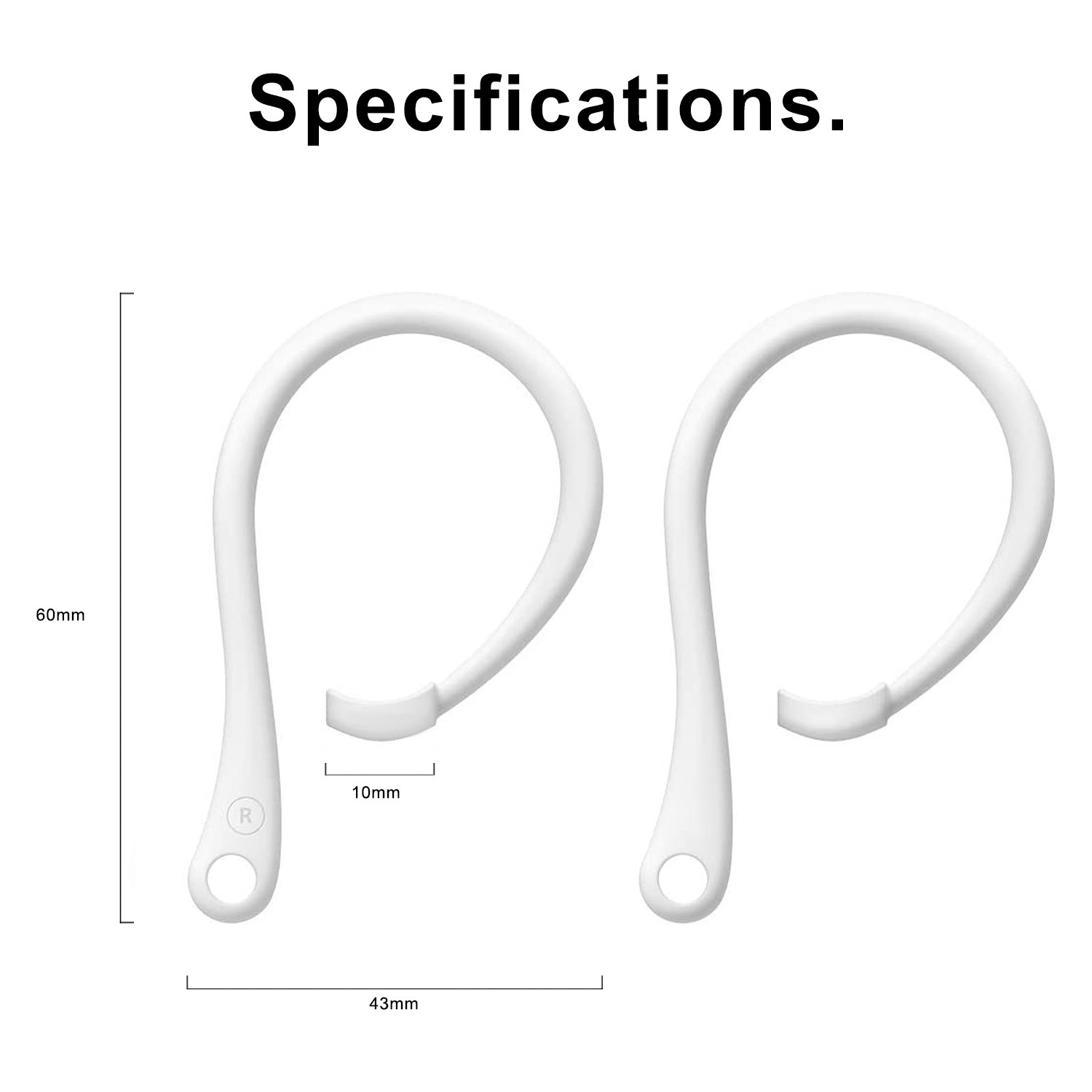 1 Pairs Anti-lost Earhooks For - đánh giá và giá Headphone Parts