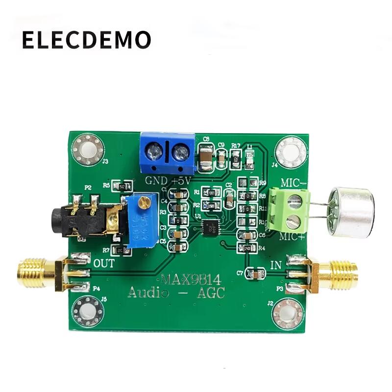 Electret Mic AGC Amplifier Mod - đánh giá và giá Audio Amplifier Board