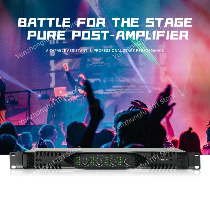 Digital Amplifier 4 * 2000W 4- - đánh giá và giá Class D Amplifier