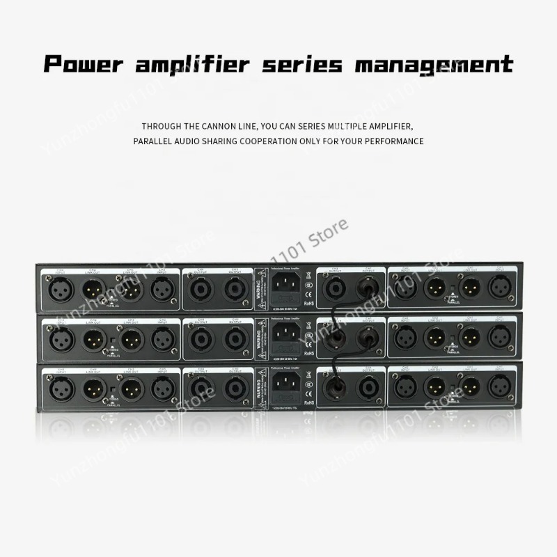 Digital Amplifier 4 * 2000W 4- - đánh giá và giá Class D Amplifier