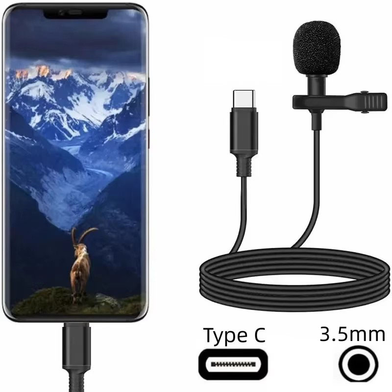 1-5pcs Portable USB Mini Laval - đánh giá và giá Microphone Capsule
