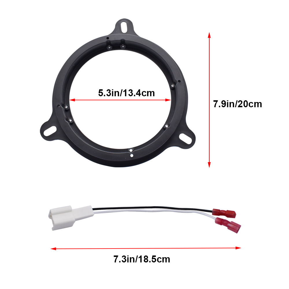 2Pairs 6.5inch Car Speaker Ada - đánh giá và giá Audio Jumper Wire