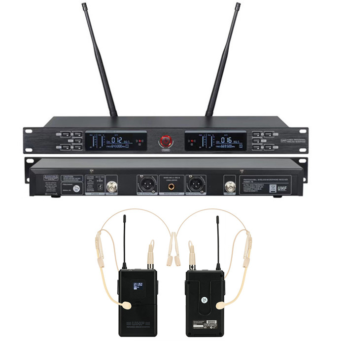 640-690MHz UR-2000-H Dual Chan - đánh giá và giá Ribbon Microphone