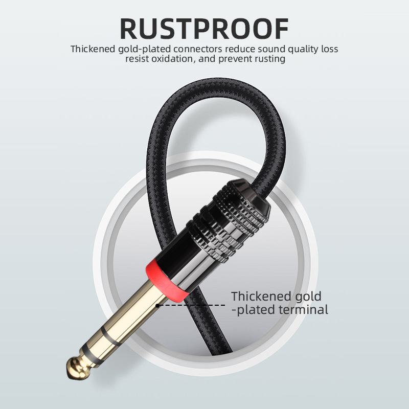 6.35mm TRS Guitar Cable Stereo - đánh giá và giá Trs Cable